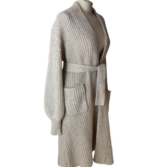 The Sweater Co. Cream Knit Cardigan - Picture 2 of 8